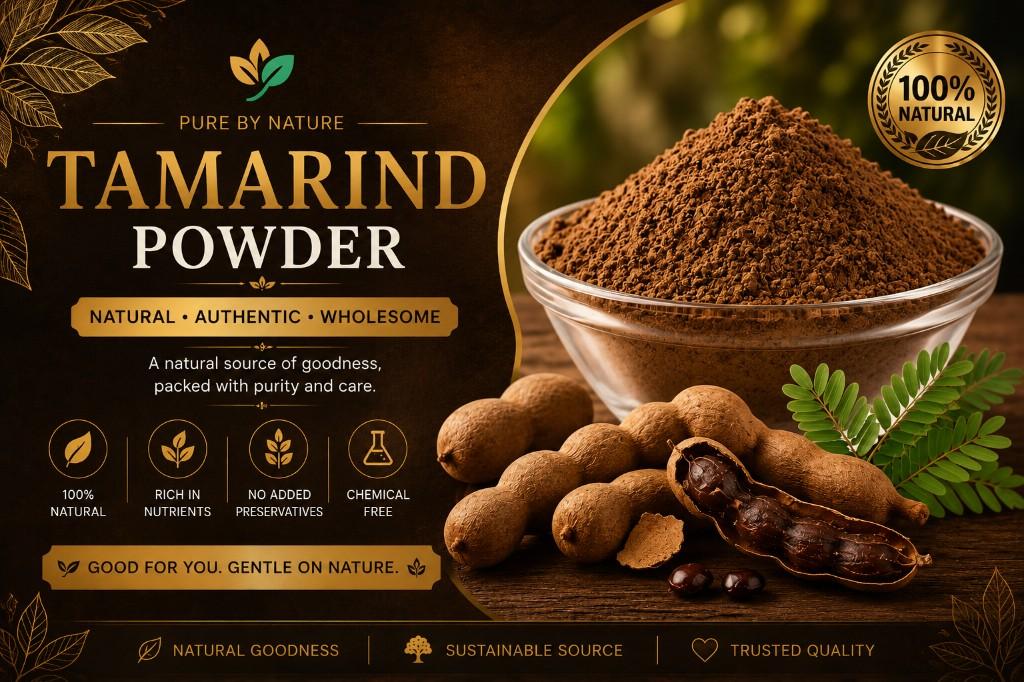 Chhattisgarh tamarind powder — milled forest produce ingredient